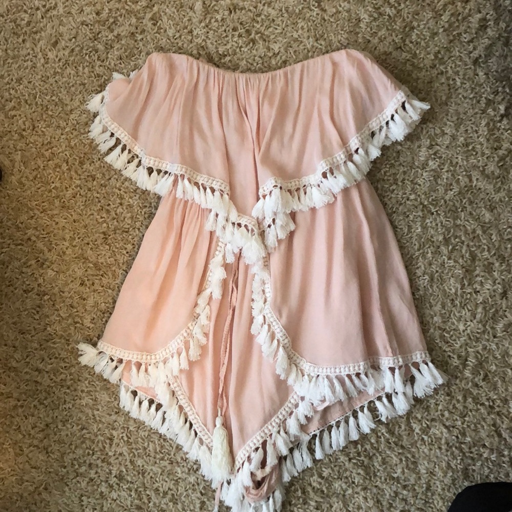 Debbie Dabbie Pink romper
